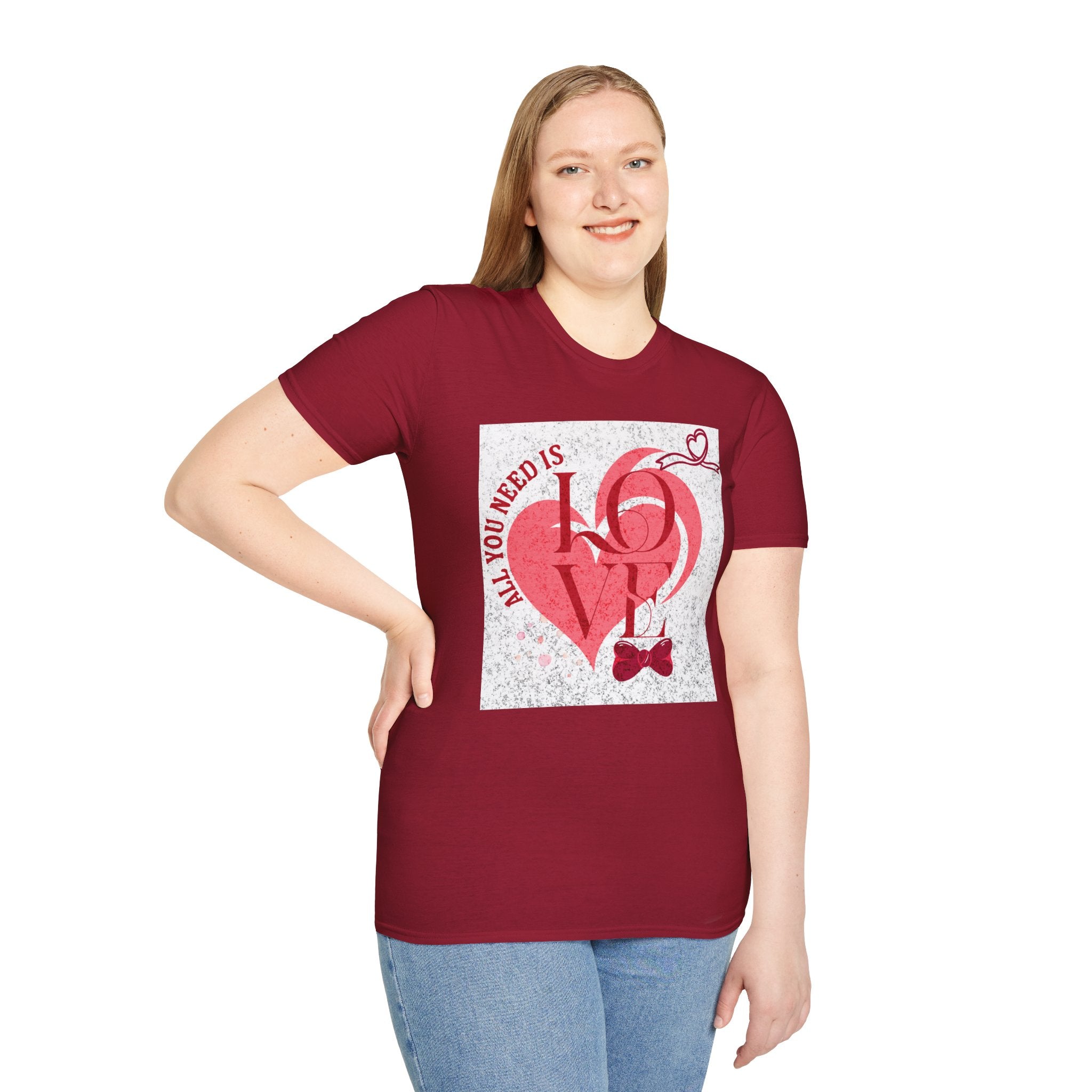 Romantic Love T-Shirt, All You Need Is Love Tee