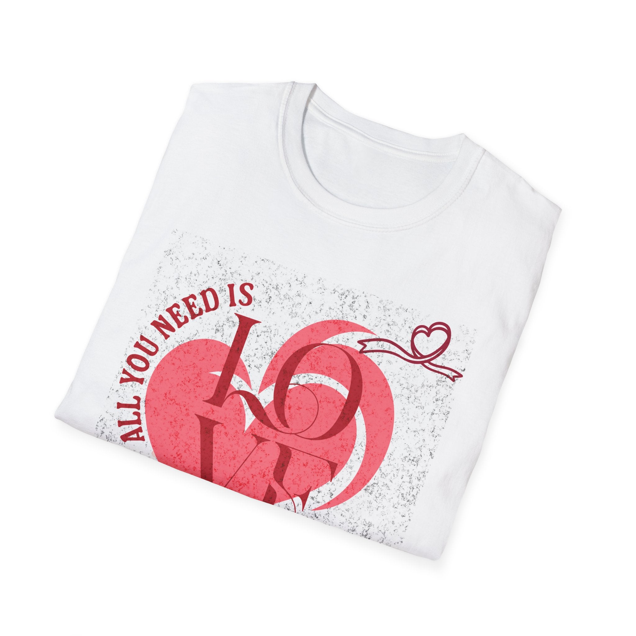 Romantic Love T-Shirt, All You Need Is Love Tee