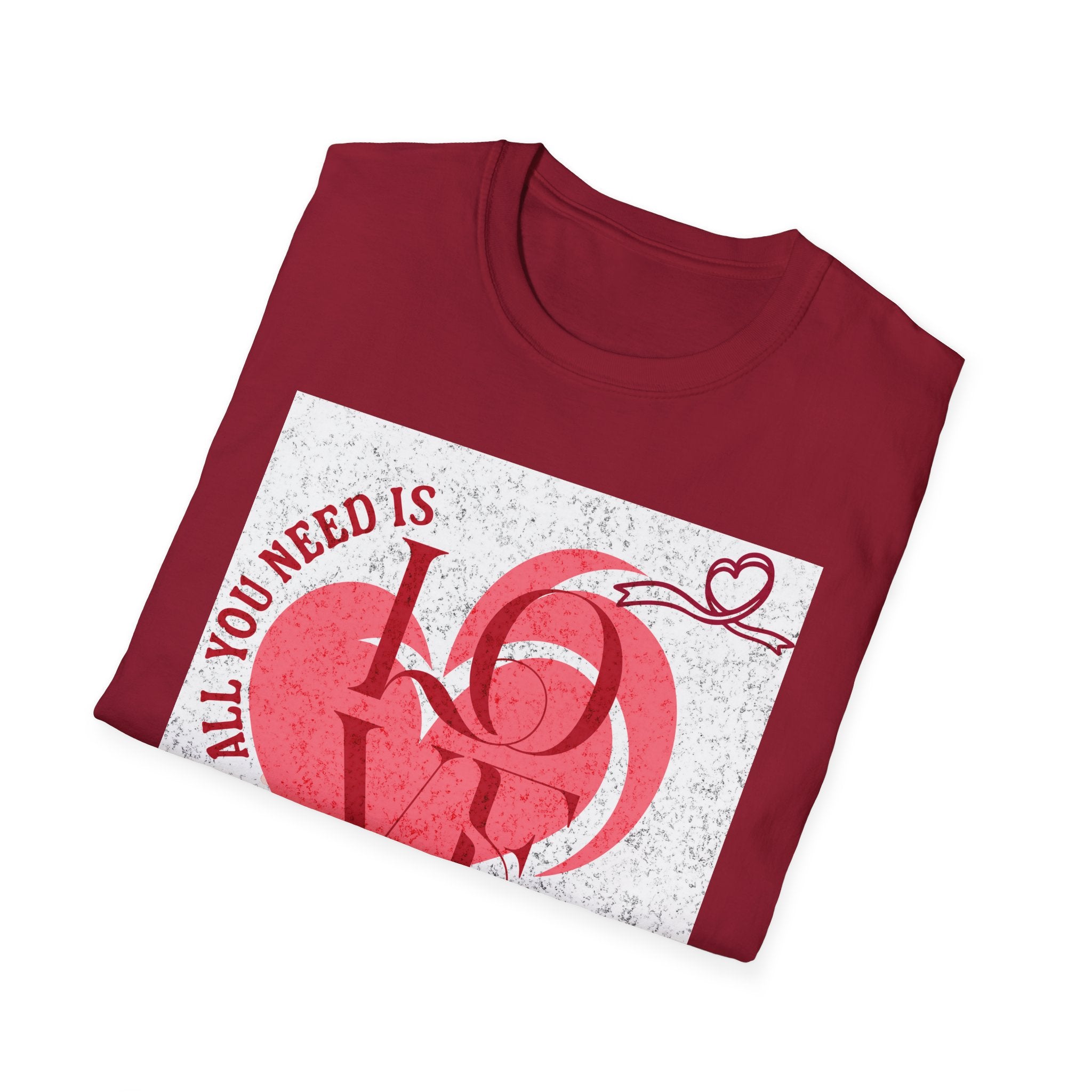 Romantic Love T-Shirt, All You Need Is Love Tee