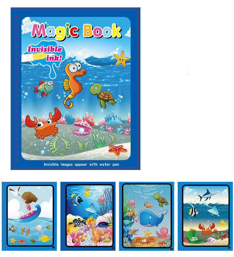 Aqua Magic Coloring Book for Kids