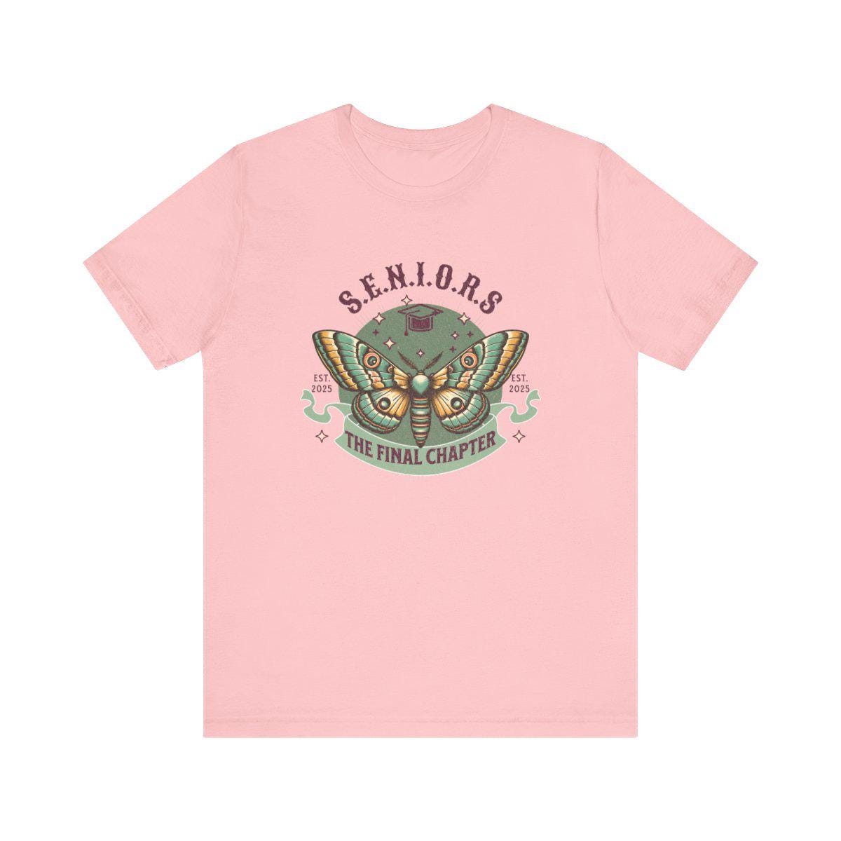 SENIORS EST 2025, graduation, senior year ,gift , High school graduate gift, unisex college t-shirt.