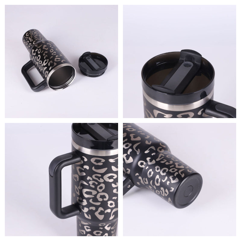 Spill-Proof Stainless Steel Travel Mug