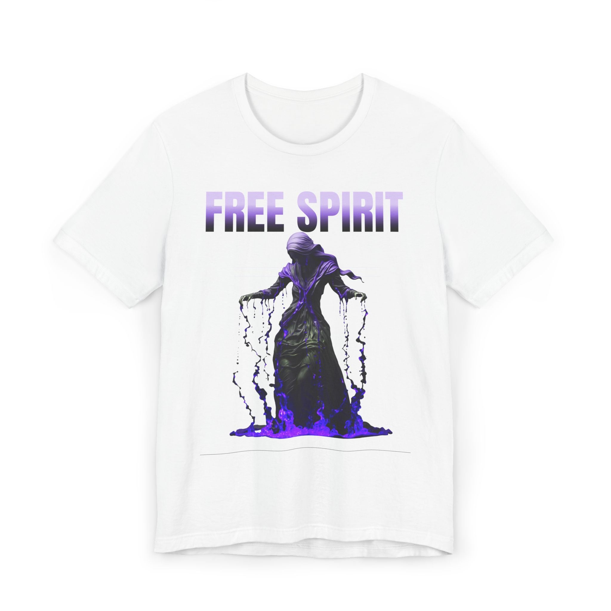 Halloween Free Spirit Boho T-Shirt, Spiritual Festival Wear, Unisex Jersey Tee, Gift for Men and Women, Halloween Shirt