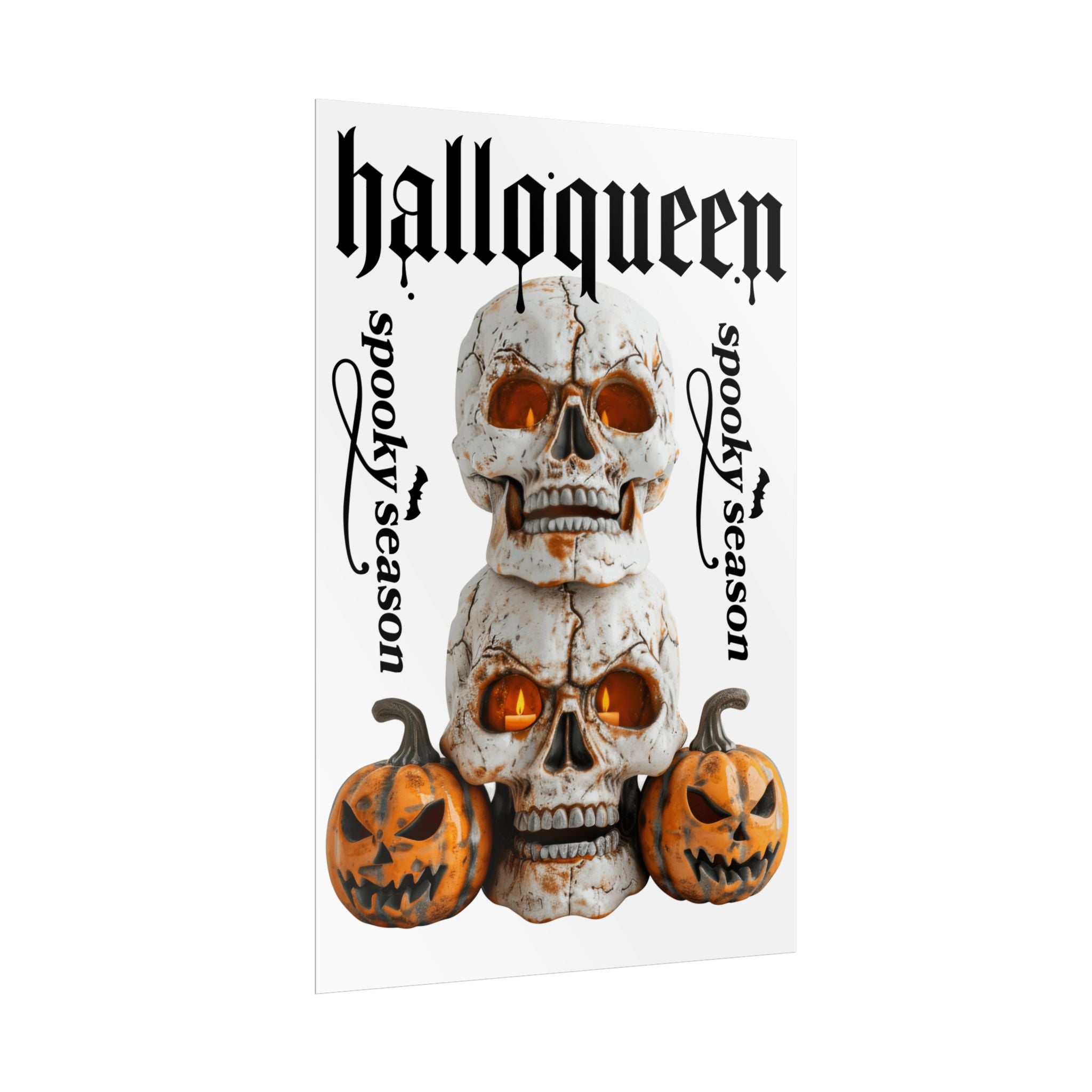 Halloween Rolled Poster - Spooky Season Decor