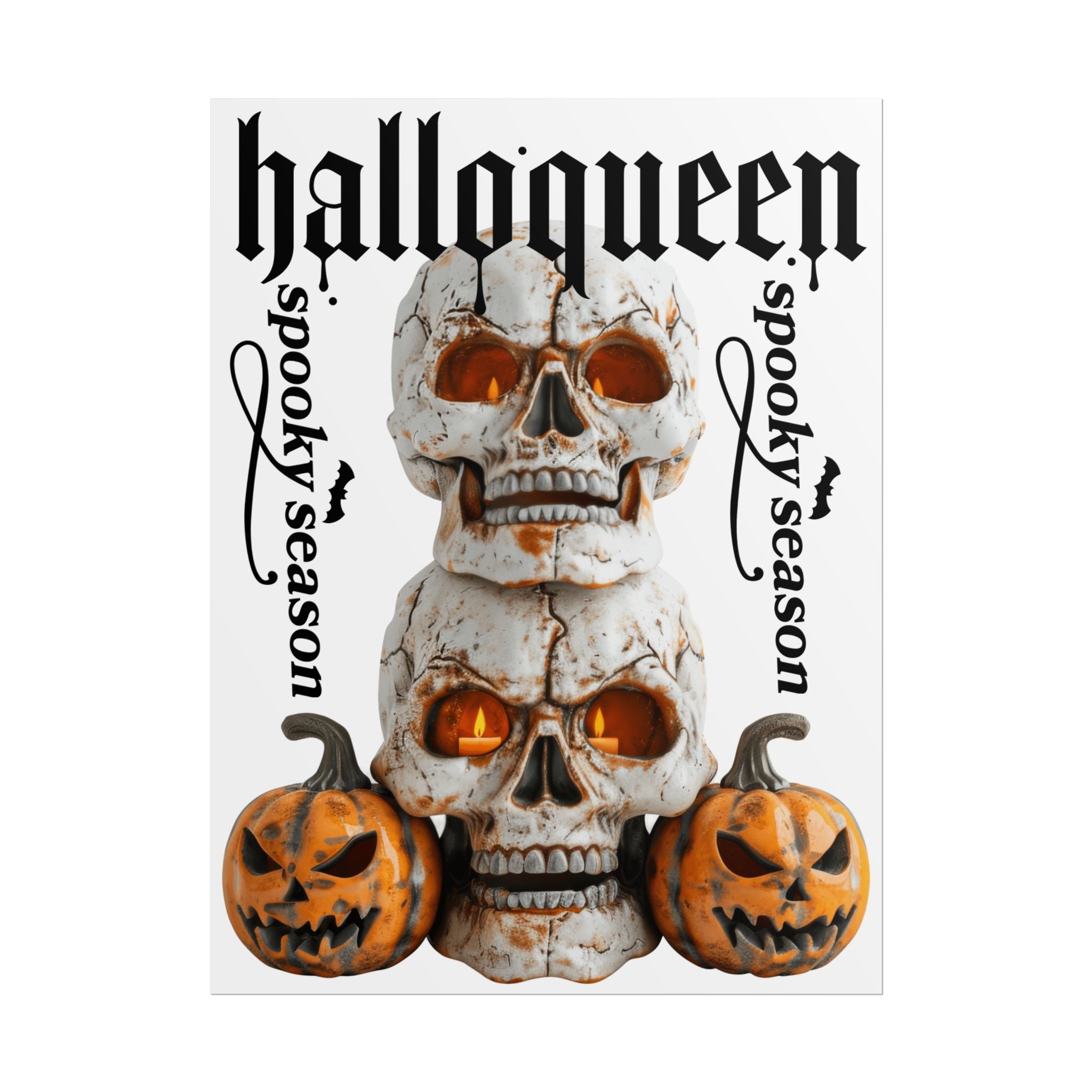 Halloween Rolled Poster - Spooky Season Decor