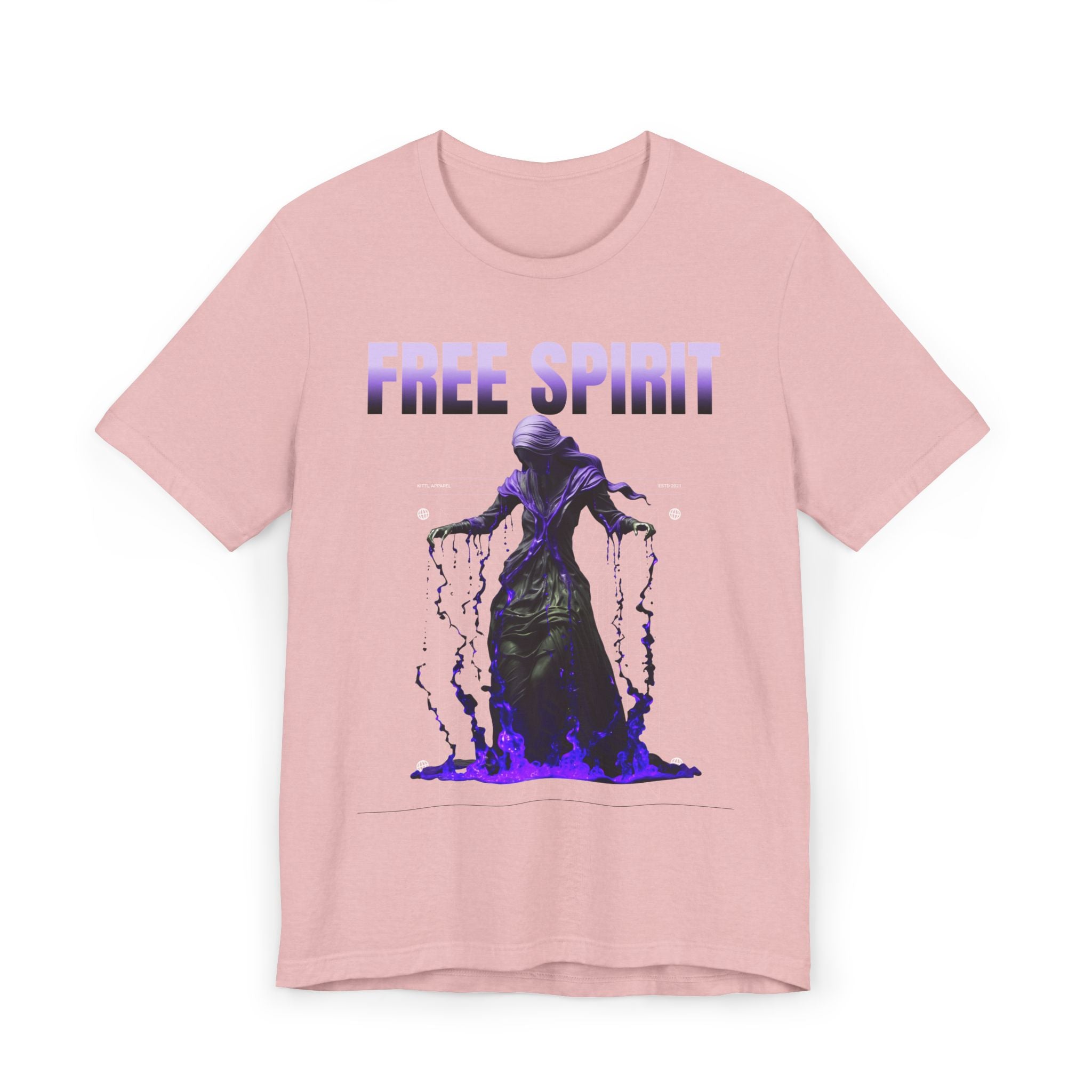Halloween Free Spirit Boho T-Shirt, Spiritual Festival Wear, Unisex Jersey Tee, Gift for Men and Women, Halloween Shirt