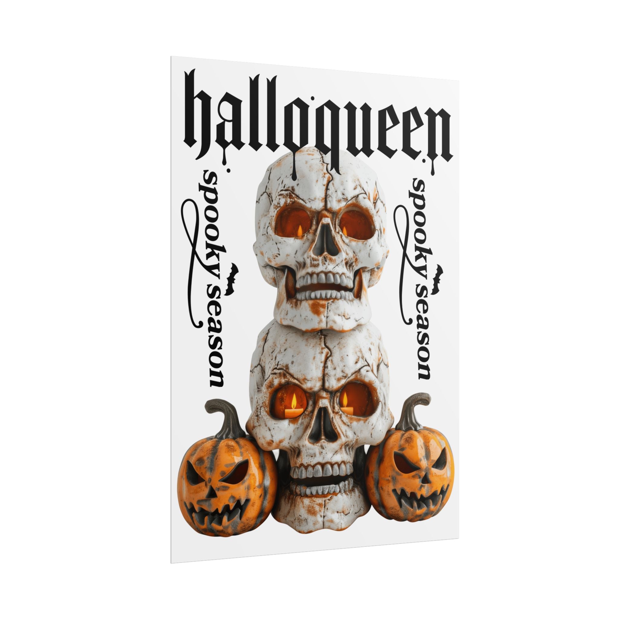 Halloween Rolled Poster - Spooky Season Decor