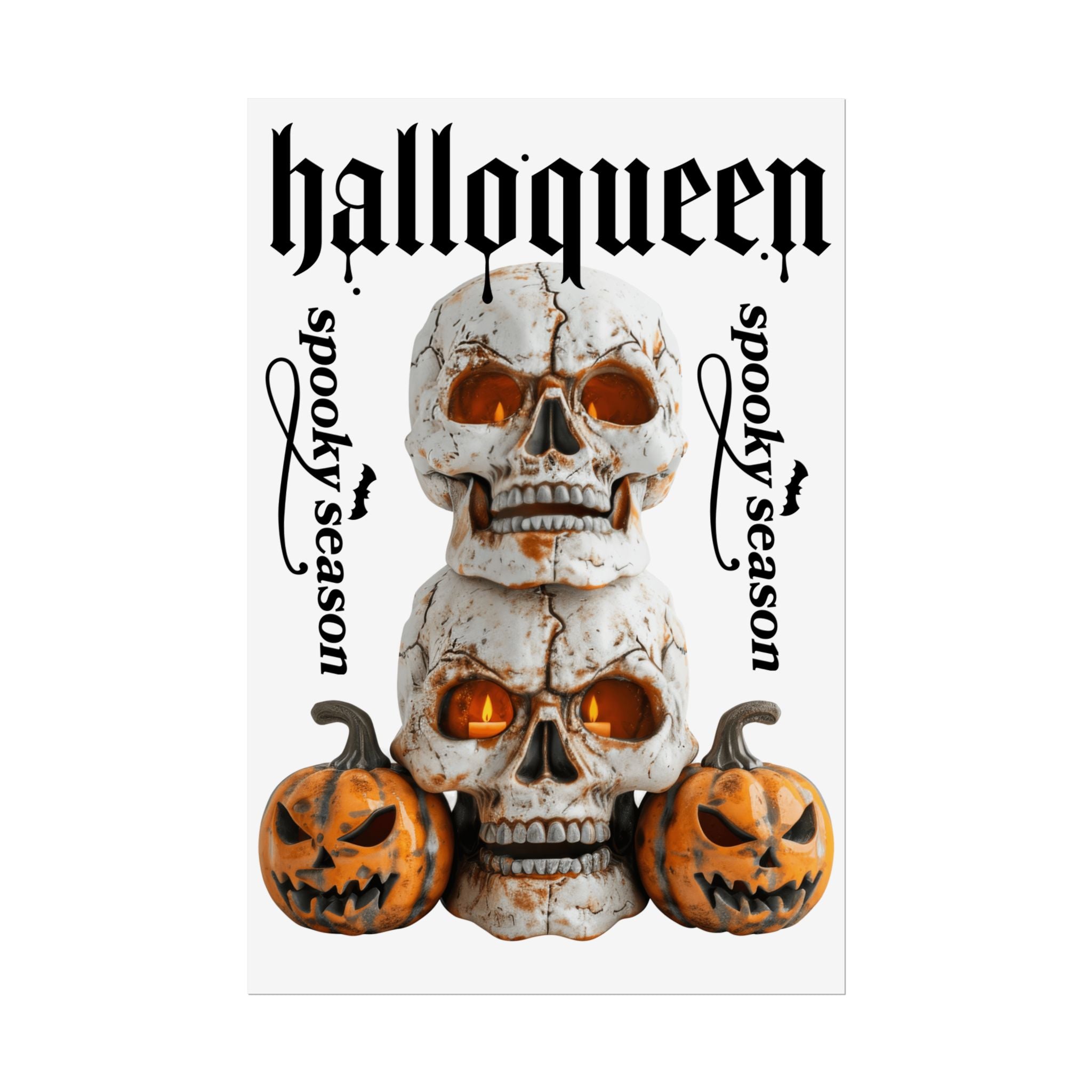 Halloween Rolled Poster - Spooky Season Decor