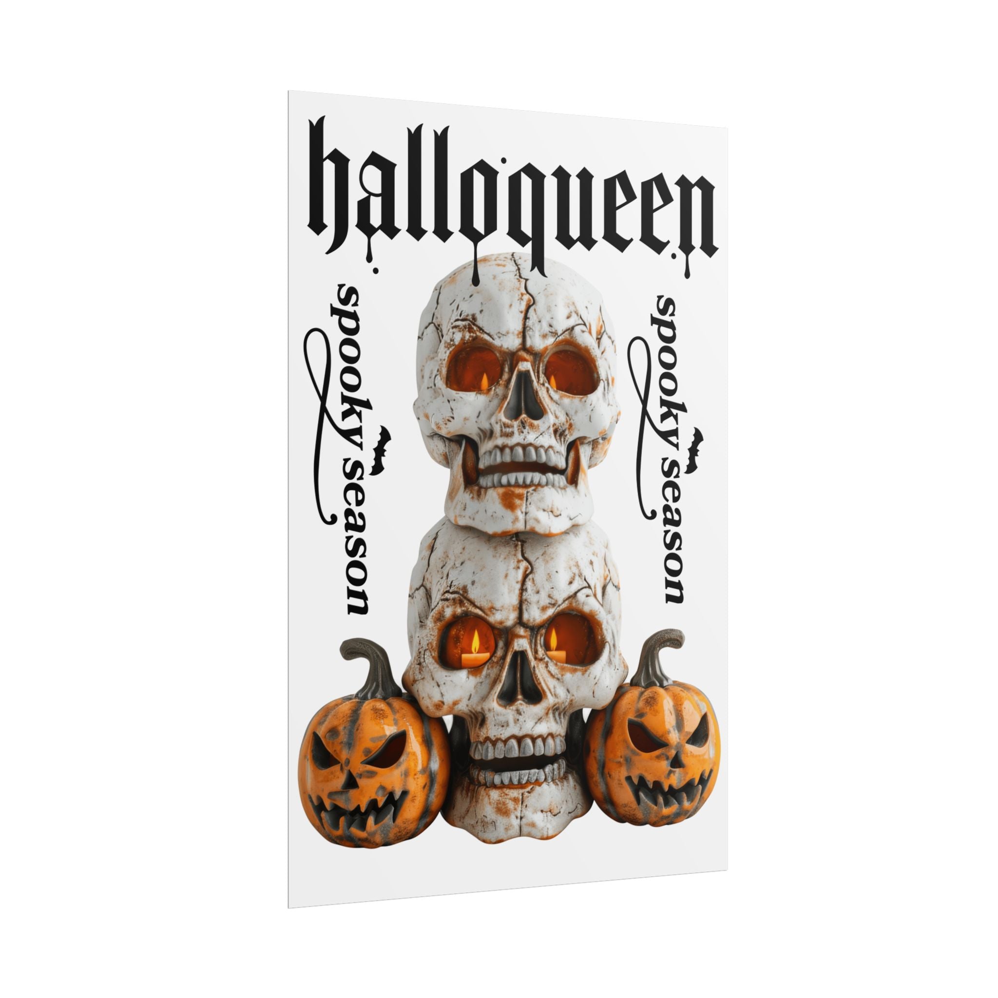 Halloween Rolled Poster - Spooky Season Decor
