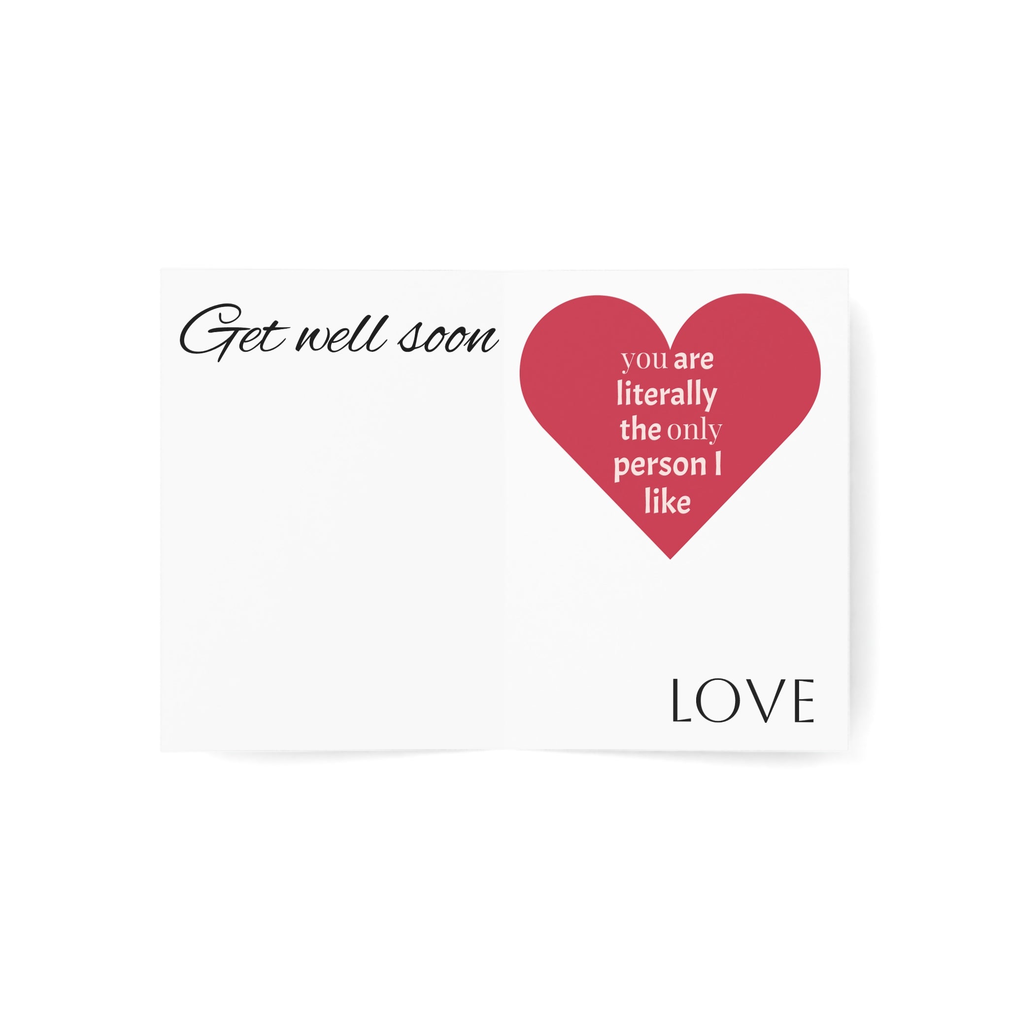 Greeting Cards with Get Well Soon Message - Sets of 1, 10, 30, or 50 WIith beautiful Unique Motif design with love message inside
