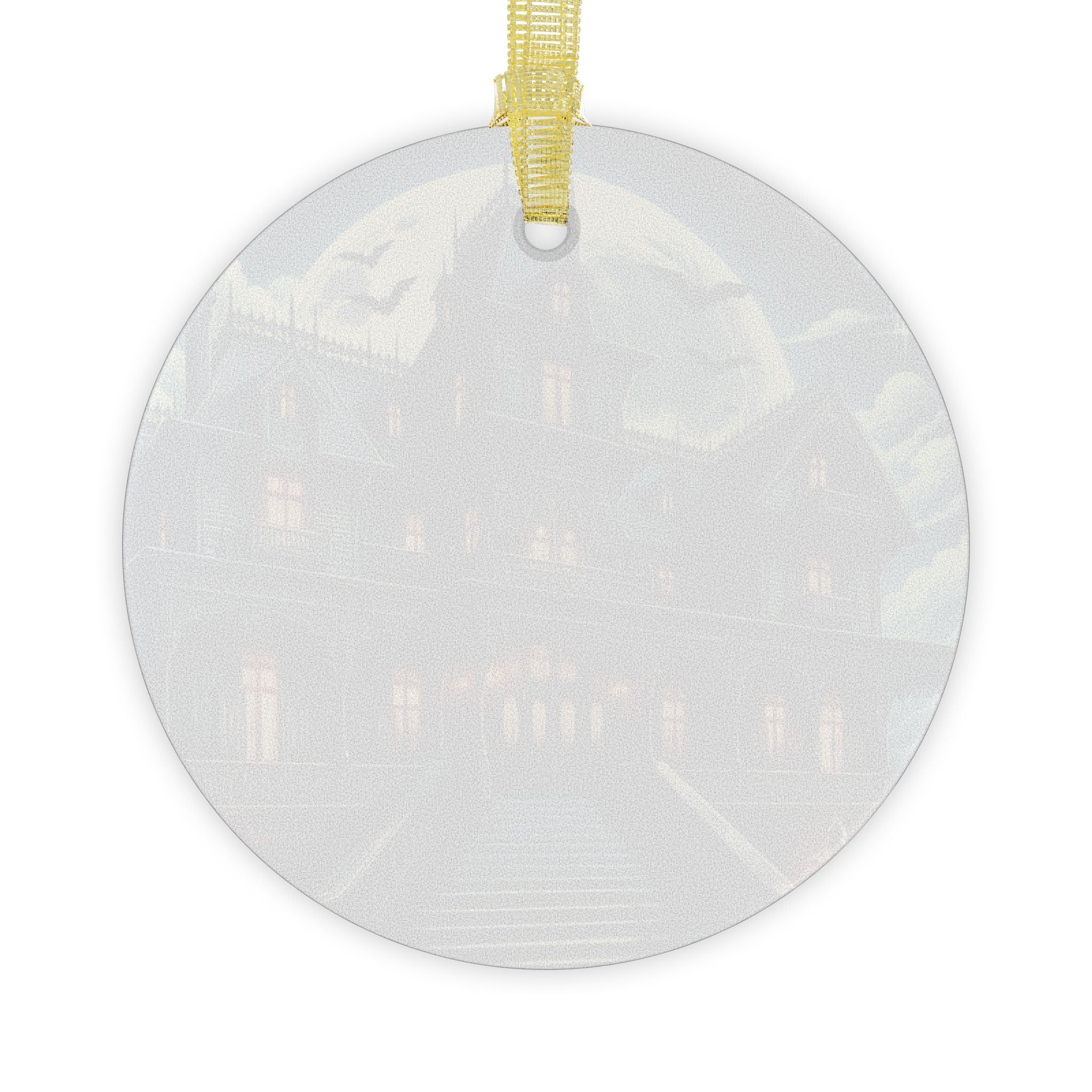 Haunted House Glass Ornaments | Perfect for Halloween Decor, Holiday Gifts, Unique Home Accents, Spooky Collectibles, Christmas Tree [...]