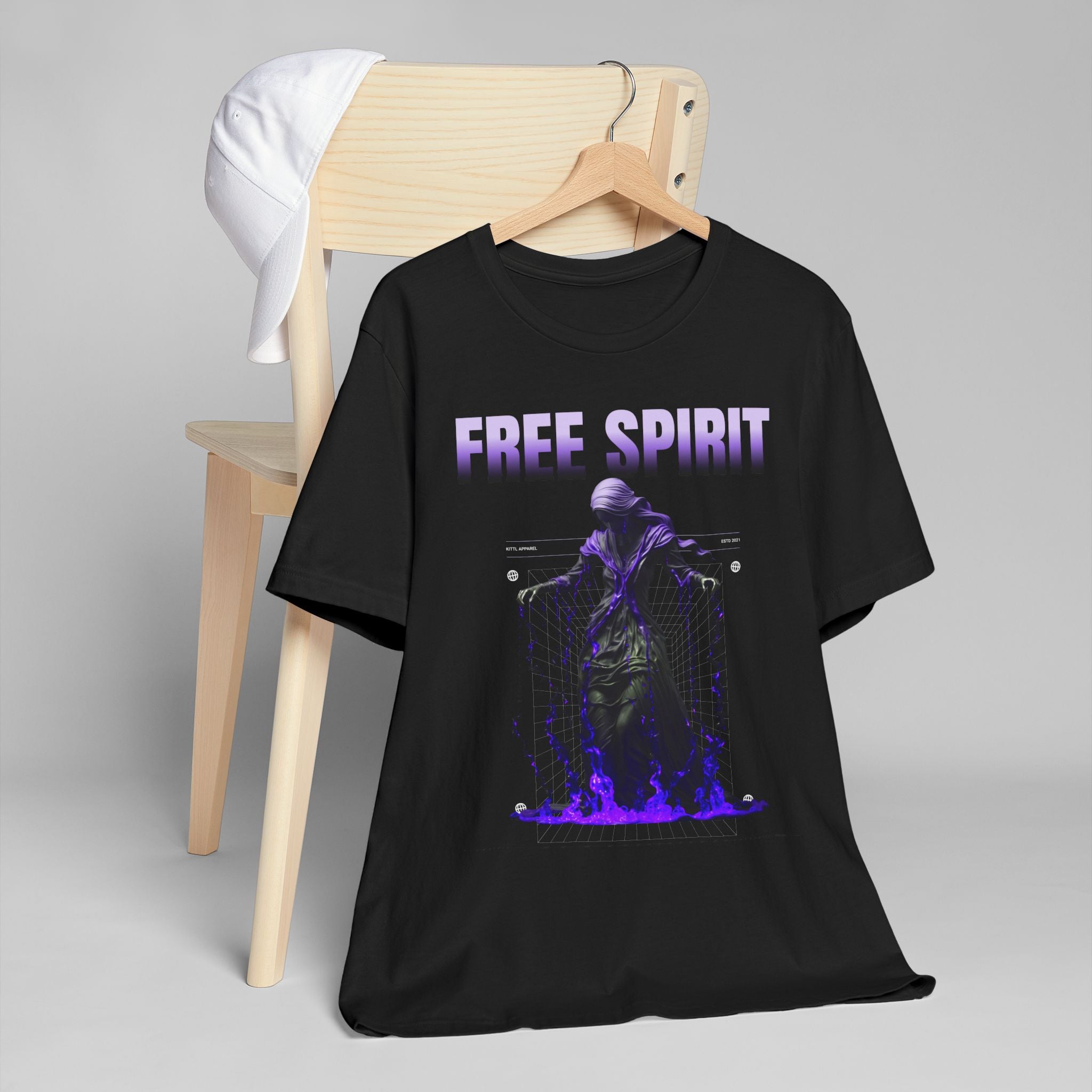 Halloween Free Spirit Boho T-Shirt, Spiritual Festival Wear, Unisex Jersey Tee, Gift for Men and Women, Halloween Shirt