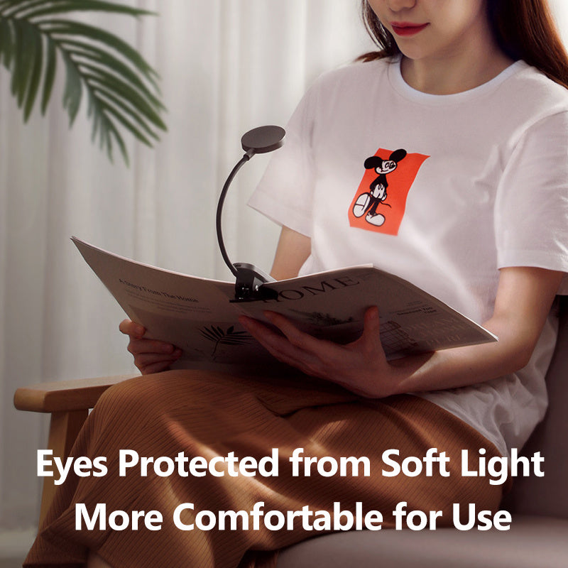 usb rechargeable eye protection reading lamp