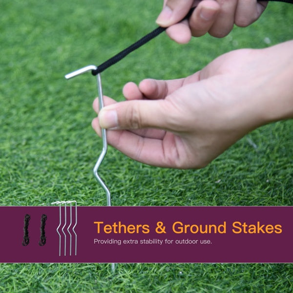 Halloween Halloween Inflatable Jack-O-Lantern with Ghosts – LED Lighted Outdoor Decoration, Scary & Eye-Catching Display