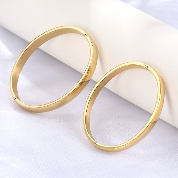 Stainless Steel Couple Bracelet Set – His & Hers Matching Gift