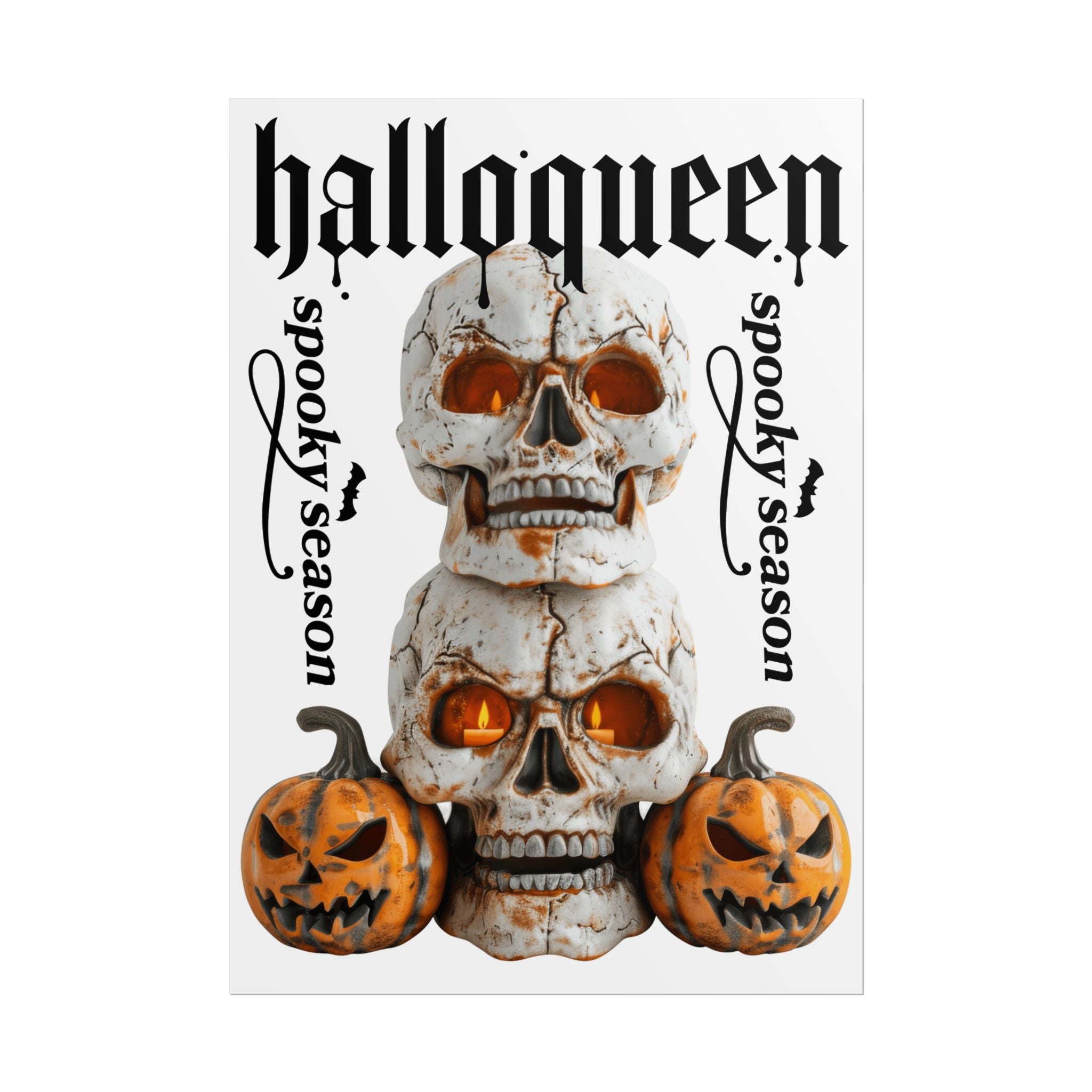 Halloween Rolled Poster - Spooky Season Decor