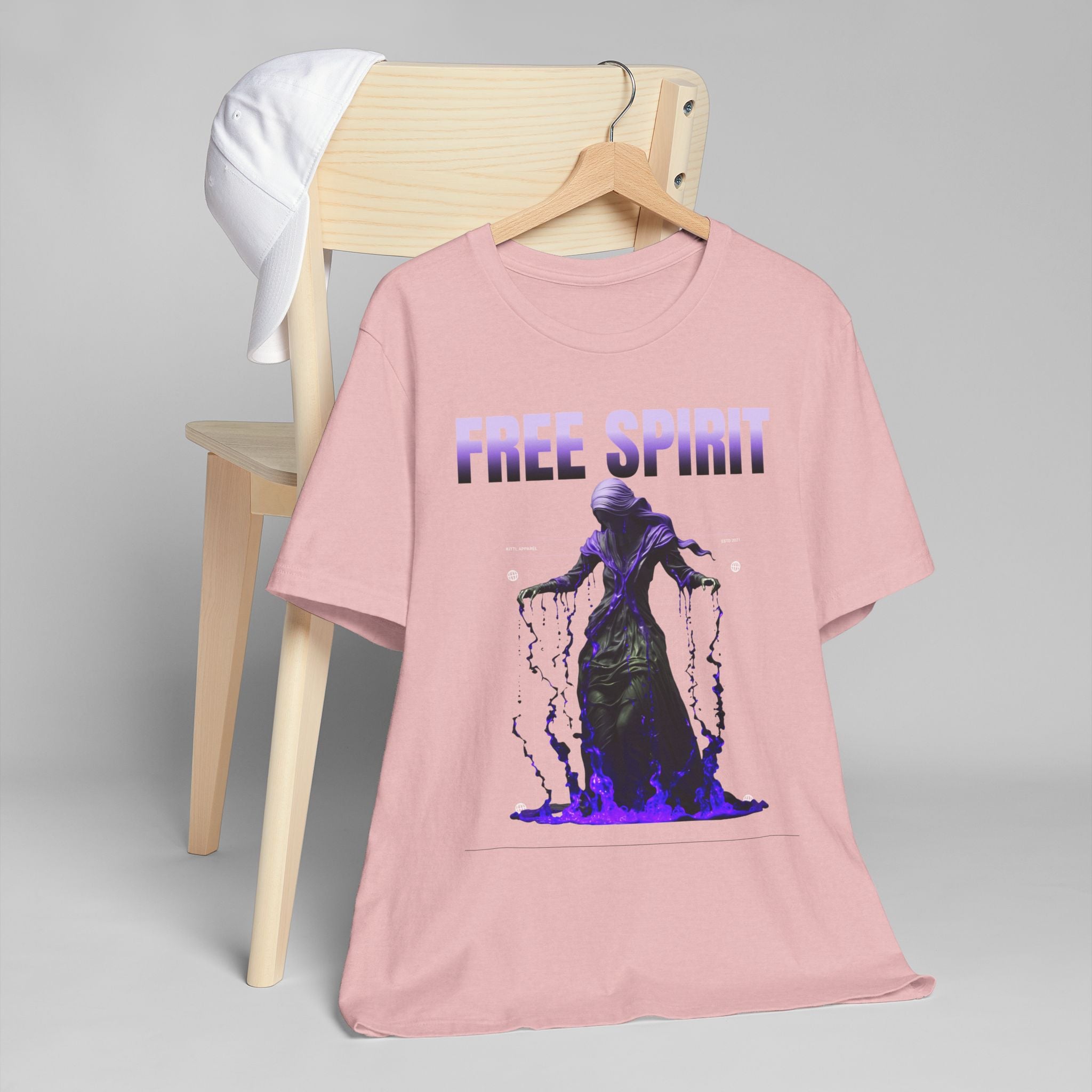 Halloween Free Spirit Boho T-Shirt, Spiritual Festival Wear, Unisex Jersey Tee, Gift for Men and Women, Halloween Shirt