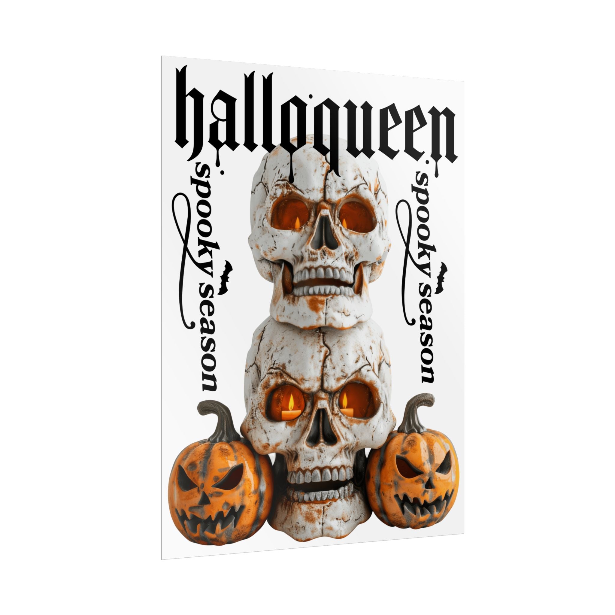 Halloween Rolled Poster - Spooky Season Decor