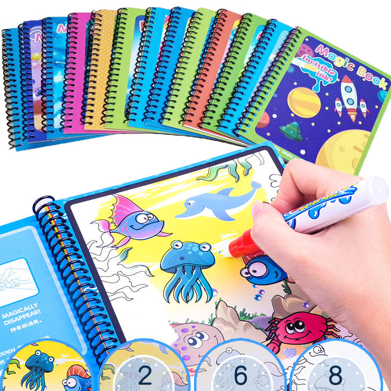Aqua Magic Coloring Book for Kids