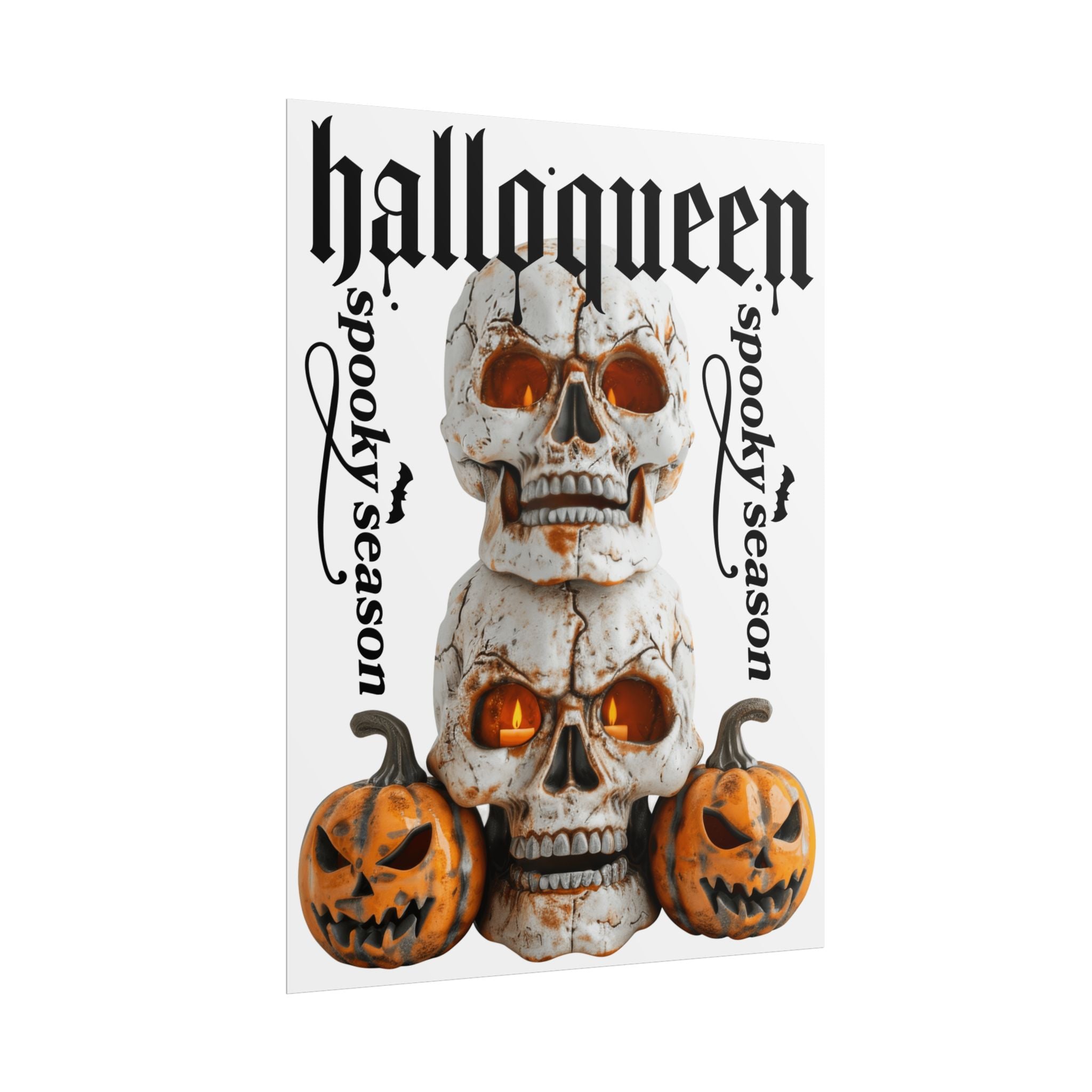 Halloween Rolled Poster - Spooky Season Decor
