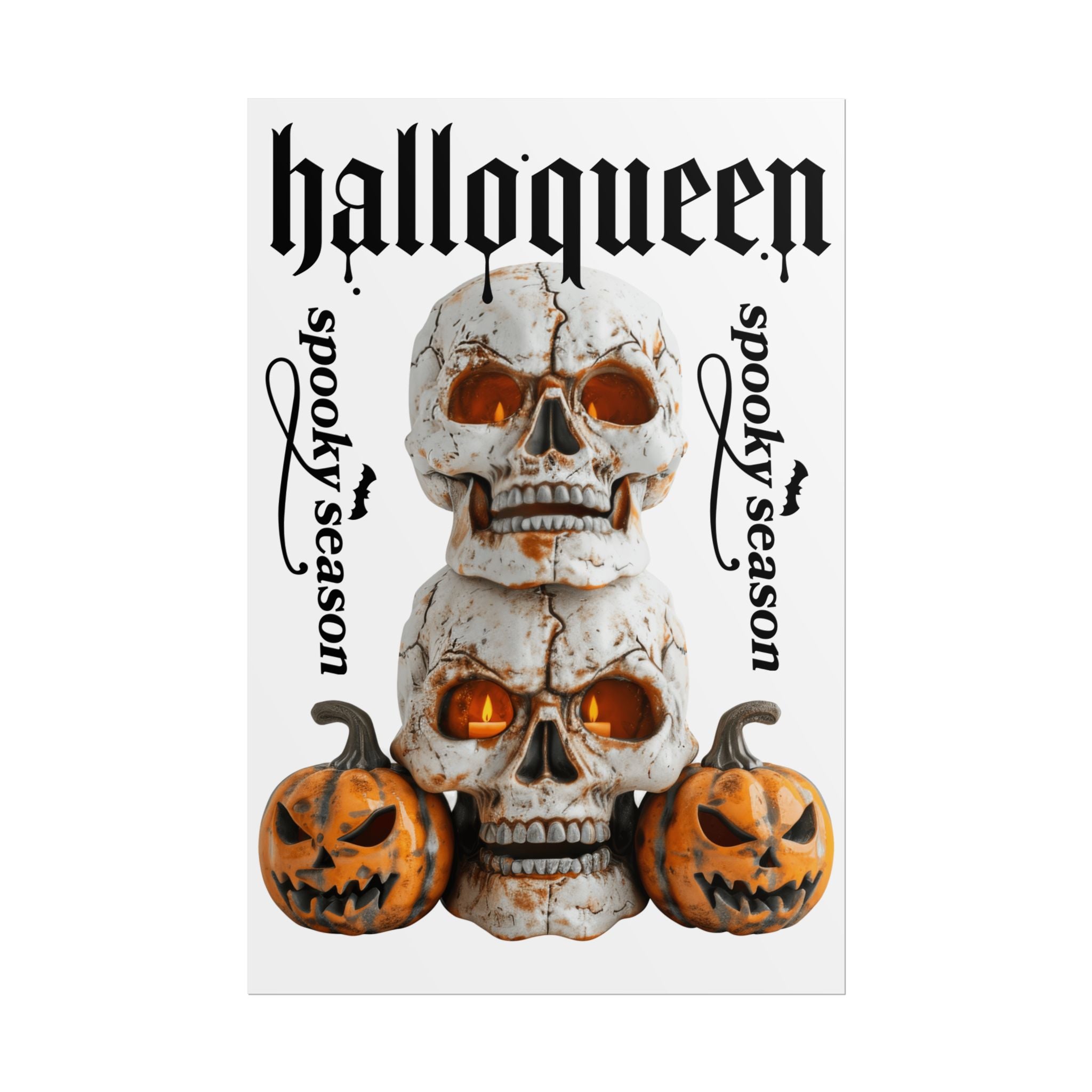 Halloween Rolled Poster - Spooky Season Decor