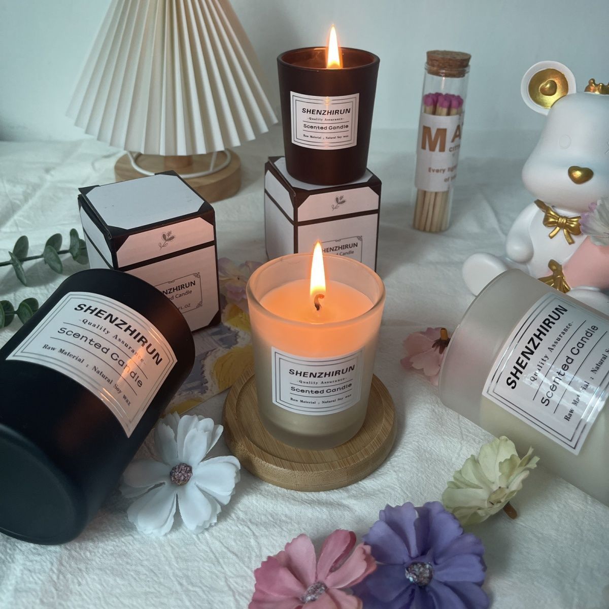 Romantic Companion Gift Birthday Gift Candle