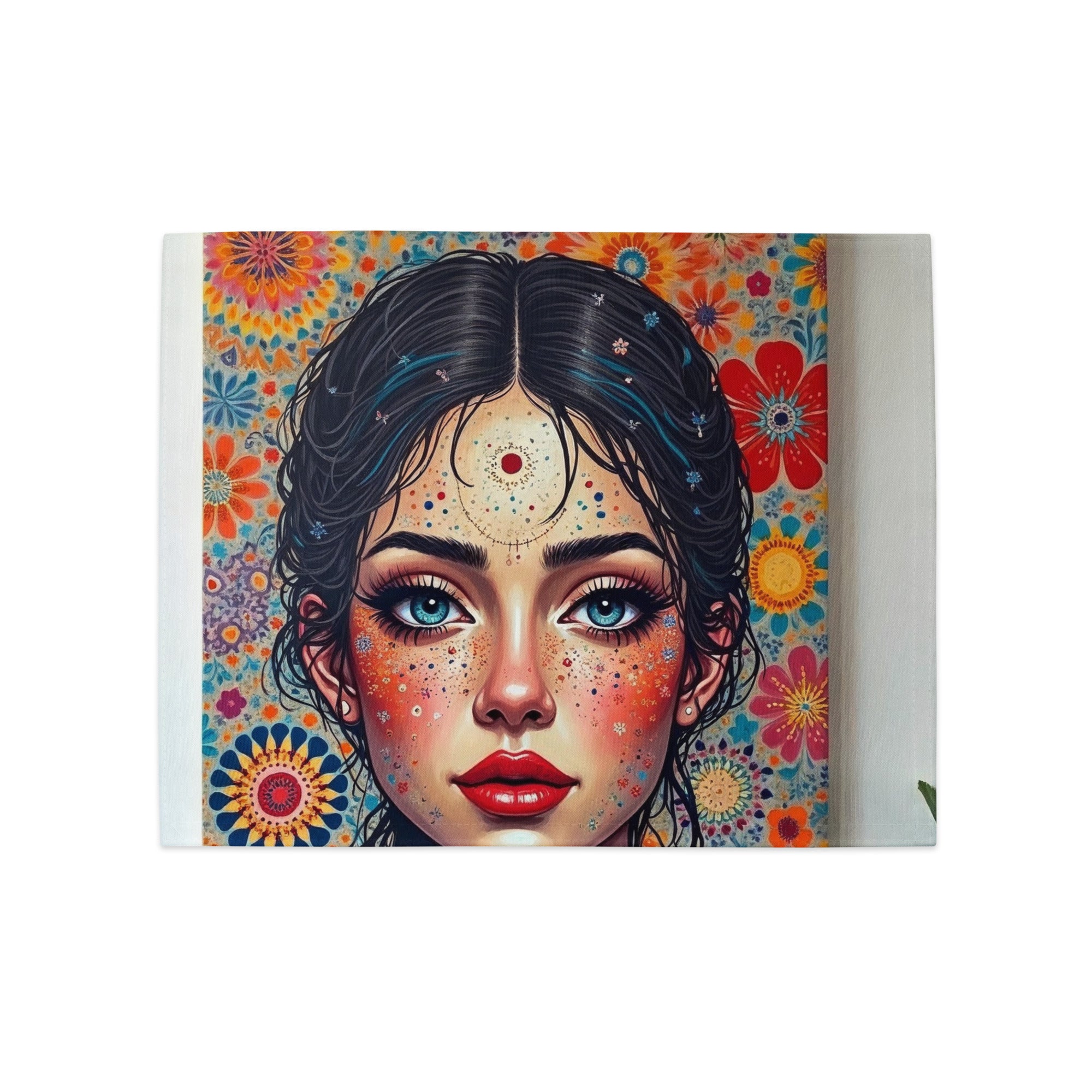 Versatile Women-Inspired Artistic Placement Set – Elegant Table Mats for Modern Homes